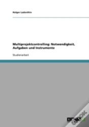 Capa do artigo Multiprojektcontrolling: Notwendigkeit, Aufgaben Und Instrumente