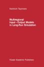 Multiregional Input - Output Models In Long-Run Simulation - Preview