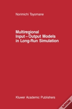 Capa do artigo Multiregional Input - Output Models In Long-Run Simulation
