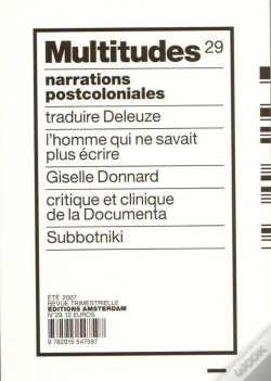 Capa do artigo Multitudes N°29 : Narrations Postcoloniales