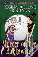 Murder On The Backswing (Large Print)