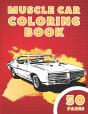 Muscle Car Coloring Book - Preview