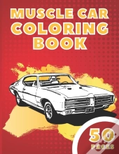 Muscle Car Coloring Book