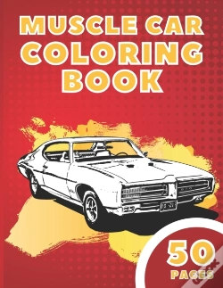 Capa do artigo Muscle Car Coloring Book