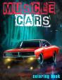 Muscle Cars Coloring Book - Preview