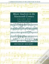Capa do artigo Music Analysis In The Nineteenth Century: Volume 1, Fugue, Form And Style