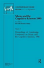 Music And The Cognitive Sciences 1990 - Preview