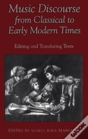 Capa do artigo Music Discourse From Classical To Early Modern Times