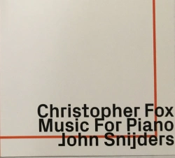 Capa do artigo Music For Piano - CD
