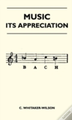 Capa do artigo Music - Its Appreciation