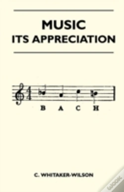 Capa do artigo Music - Its Appreciation