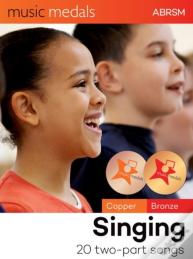 Music Medals Copper & Bronze Singing: 20 Two-Part Songs