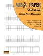 Music Paper Notebook - Guitar Neck Diagrams - Preview