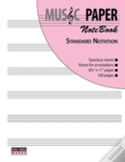 Capa do artigo Music Paper Notebook - Standard Notation