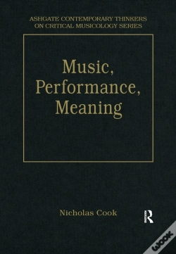 Capa do artigo Music, Performance, Meaning