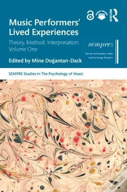 Capa do artigo Music Performers' Lived Experiences