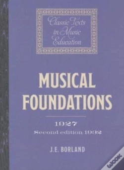 Capa do artigo Musical Foundations (1927; 2nd Ed.1932)