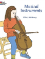 Musical Instruments Coloring Book - Preview