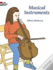 Musical Instruments Coloring Book