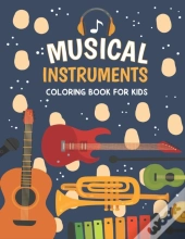 Musical Instruments Coloring Book For Kids