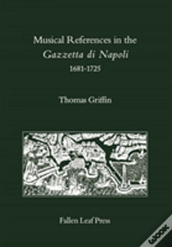 Capa do artigo Musical References In The Gazzetta Di Napoli, 1681-1725