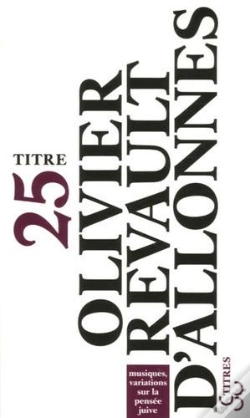 Capa do artigo Musiques, Variations Sur La Pensée Juive