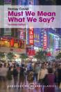 Must We Mean What We Say? - Preview