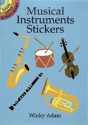 Musucal Instruments Stickers - Preview