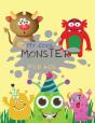 My Cool Monster Coloring Book For Kids - Preview