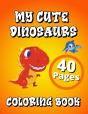 My Cute Dinosaurs Coloring Book - Preview