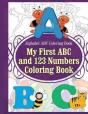 My First Abc And 123 Numbers Coloring Book - Preview