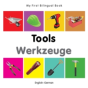 My First Bilingual Book -  Tools (English-German) - Preview