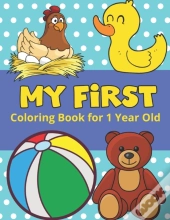 My First Coloring Book For 1 Year Old