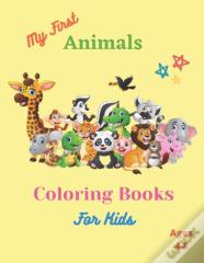 My First Coloring Book For Kides Ages 4-8