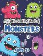 My First Coloring Book Of Monsters - Ages 3+ - Preview