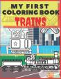 My First Coloring Book Trains - Preview