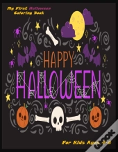 My First Halloween Coloring Book For Kids Ages 4-8