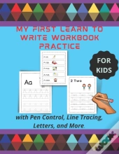 My First Learen To Write Workbook Practice For Kids