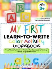 My First Learn To Write Color Activity Workbook