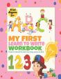 My First Learn To Write Workbook Abc 123 - Preview