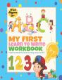 My First Learn To Write Workbook Abc 123 - Preview