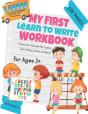 My First Learn To Write Workbook Abc 123 - Preview