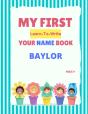 My First Learn-To-Write Your Name Book - Preview