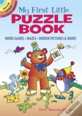 My First Little Puzzle Book: Word Games, Mazes, Spot The Difference, & More!