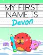 My First Name Is Devon: Personalized Pri - Preview