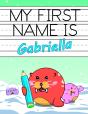 My First Name Is Gabriella: Personalized - Preview