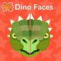 My First Puzzle Book: Dino Faces - Preview
