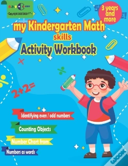 Capa do artigo My Kindergarten Math Skills Activity Workbook