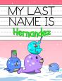 My Last Name Is Hernandez: Personalized - Preview
