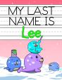 My Last Name Is Lee: Personalized Primar - Preview